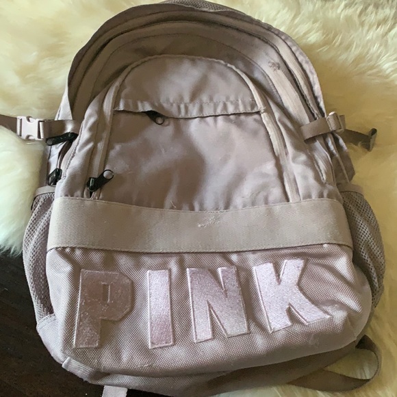 Pink Victoria Secret backpack